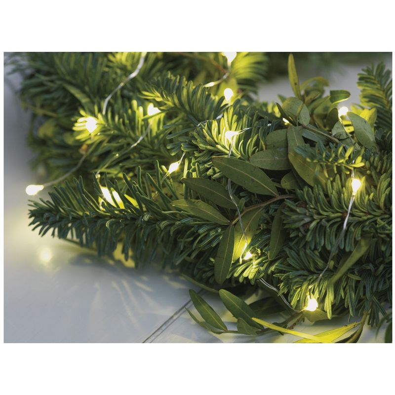 Casa si Gradina - Decoratiuni - Decoratiuni de sezon - Instalatie Lumini LED 360 Beculete, 18 m, 8 Functii Twinkle, Exterior, alb cald, IP44, Transformator Inclus - Infinity.ro
