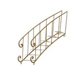 Casa si Gradina - Decoratiuni - Decoratiuni de sezon - Decoratiune metalica Craciun model Scara, 44.2 cm, auriu - Infinity.ro