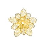 Casa si Gradina - Decoratiuni - Decoratiuni de sezon - Decoratiune exterior Craciun Floare, lumina calda, 150 LED, 28x9 cm, IP44 - Infinity.ro