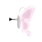 Casa si Gradina - Decoratiuni - Decoratiuni de sezon - Decoratiune exterior Craciun Fluture cu aripi in miscare, lumina roz, 322 LED-uri, 41x46x21 cm - Infinity.ro