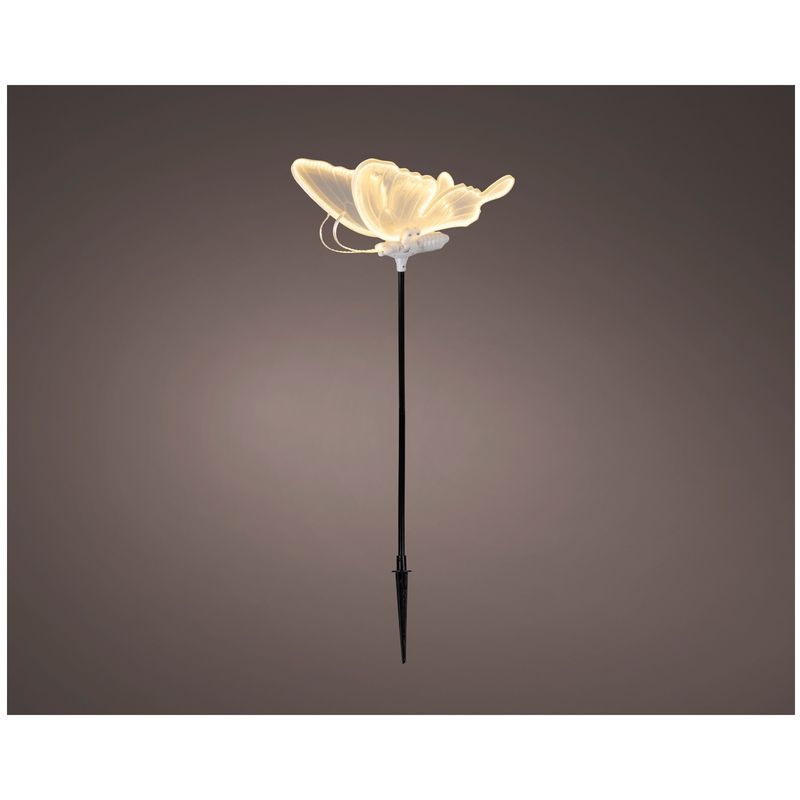 Casa si Gradina - Decoratiuni - Decoratiuni de sezon - Decoratiune exterior Craciun Fluture cu aripi in miscare, lumina calda, 322 LED-uri, 41x46x21 cm - Infinity.ro
