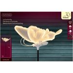 Casa si Gradina - Decoratiuni - Decoratiuni de sezon - Decoratiune exterior Craciun Fluture cu aripi in miscare, lumina calda, 322 LED-uri, 41x46x21 cm - Infinity.ro