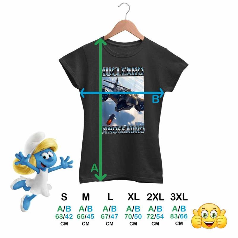 Fashion, accesorii si bijuterii - Femei - Imbracaminte femei - Tricouri si topuri femei - Tricou Femei Nuclearo Dinossauro Italian Meme Brainrot Brain Rot, negru, marime L - Infinity.ro