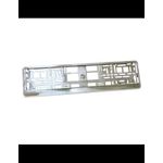 Auto si Moto - Piese auto si accesorii - Caroserie - Ornamente exterior auto - Suport numar crom 1 buc - Infinity.ro