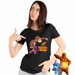 Fashion, accesorii si bijuterii - Femei - Imbracaminte femei - Tricouri si topuri femei - Tricou Femei Curious George Creeper Gradina Zoologica, negru, marime 3XL - Infinity.ro