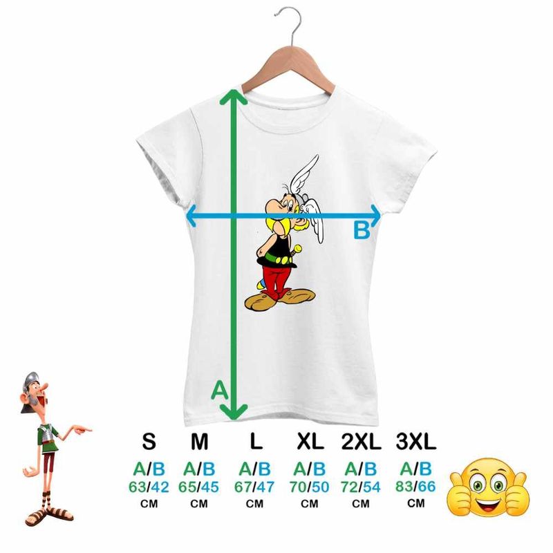 Fashion, accesorii si bijuterii - Femei - Imbracaminte femei - Tricouri si topuri femei - Tricou Femei Asterix Obelix Galia Antica Cleopatra, alb, marime M - Infinity.ro