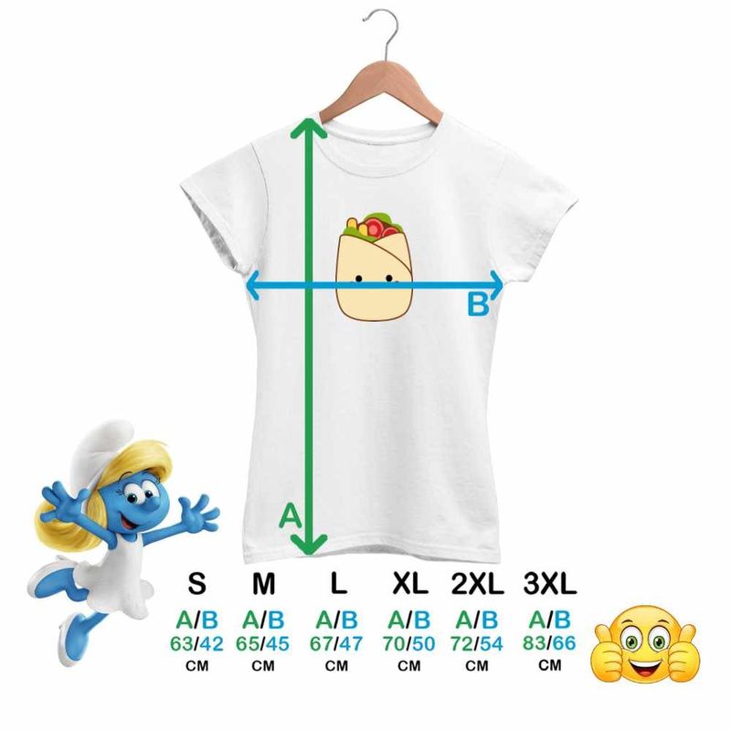 Fashion, accesorii si bijuterii - Femei - Imbracaminte femei - Tricouri si topuri femei - Tricou Femei Squishmallows Shaworma Fast Food, alb, marime L - Infinity.ro