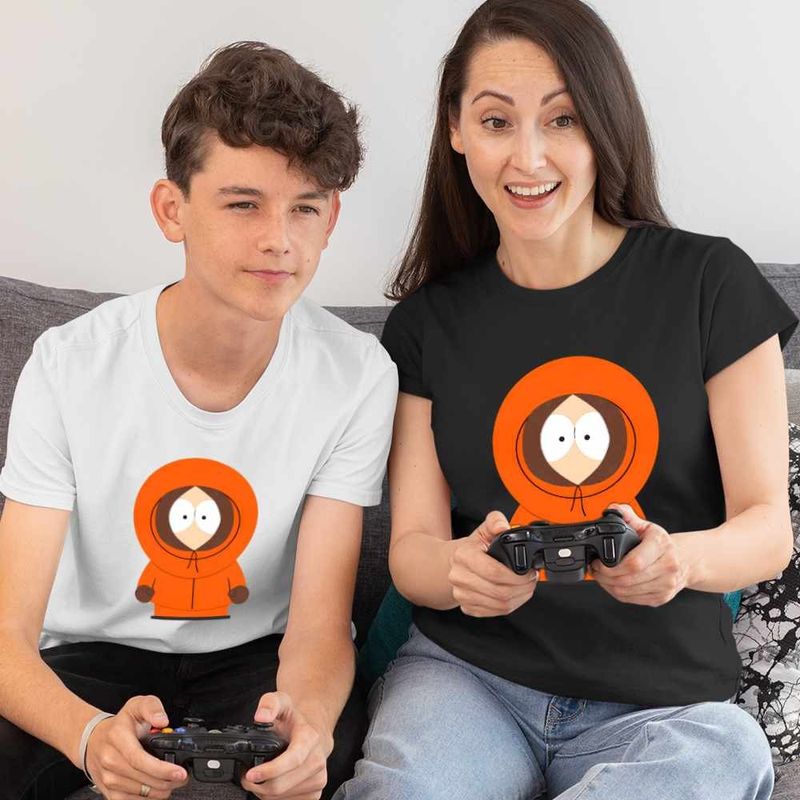 Fashion, accesorii si bijuterii - Femei - Imbracaminte femei - Tricouri si topuri femei - Tricou Femei South Park Kenny McCormick, alb, marime L - Infinity.ro