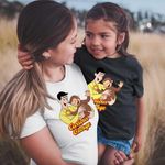Fashion, accesorii si bijuterii - Femei - Imbracaminte femei - Tricouri si topuri femei - Tricou Femei Curiosul George Teodor Zoo, negru, marime 3XL - Infinity.ro