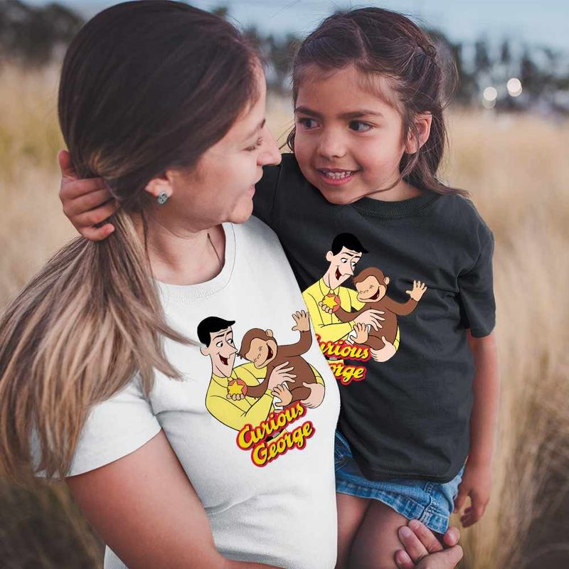 Fashion, accesorii si bijuterii - Femei - Imbracaminte femei - Tricouri si topuri femei - Tricou Femei Curiosul George Teodor Zoo, negru, marime 3XL - Infinity.ro