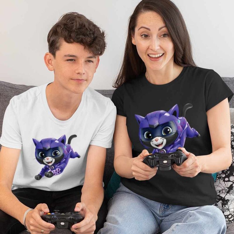Fashion, accesorii si bijuterii - Femei - Imbracaminte femei - Tricouri si topuri femei - Tricou Femei Paw Patrol Cat Pack Shade Patrula Catelusilor, alb, marime L - Infinity.ro