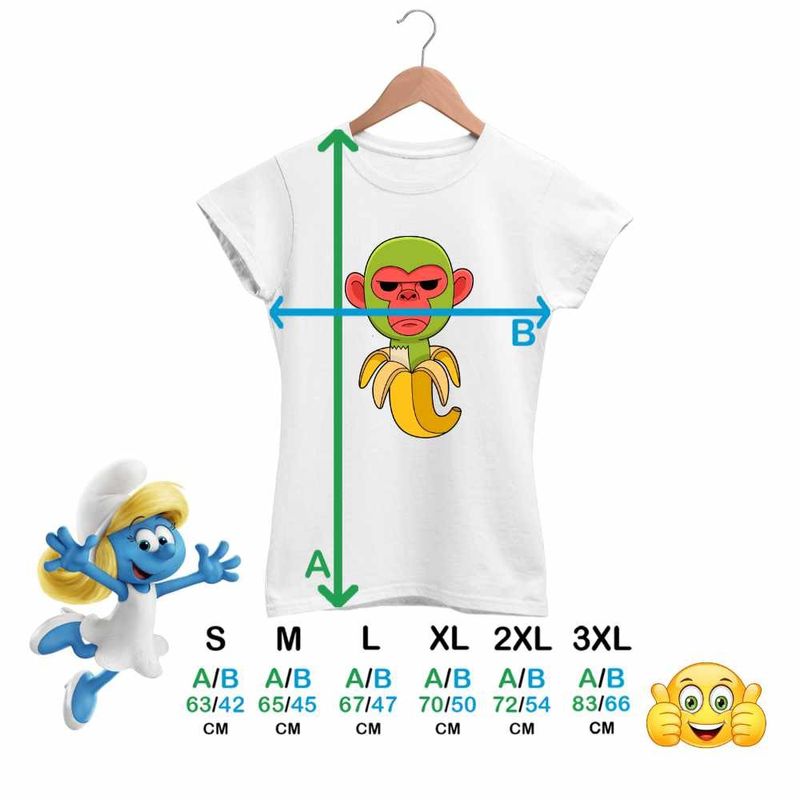 Fashion, accesorii si bijuterii - Femei - Imbracaminte femei - Tricouri si topuri femei - Tricou Femei Cimpanzini Bananini Brainrot, alb, marime L - Infinity.ro