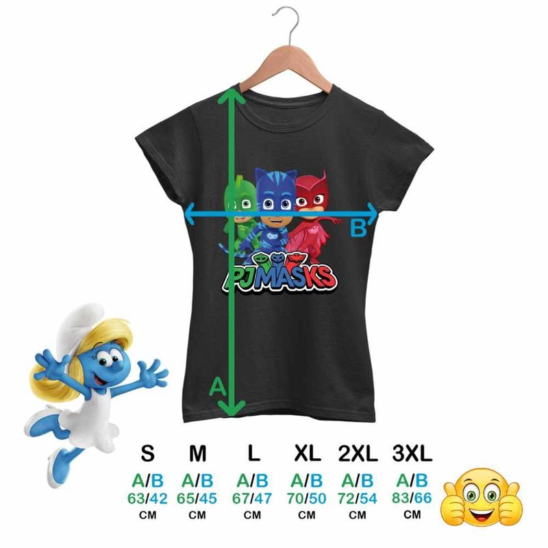 Fashion, accesorii si bijuterii - Femei - Imbracaminte femei - Tricouri si topuri femei - Tricou Femei Pj Masks Eroi Pijamale Crew, negru, marime S - Infinity.ro