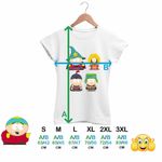 Fashion, accesorii si bijuterii - Femei - Imbracaminte femei - Tricouri si topuri femei - Tricou Femei South Park Fighters of the Zaron, alb, marime L - Infinity.ro