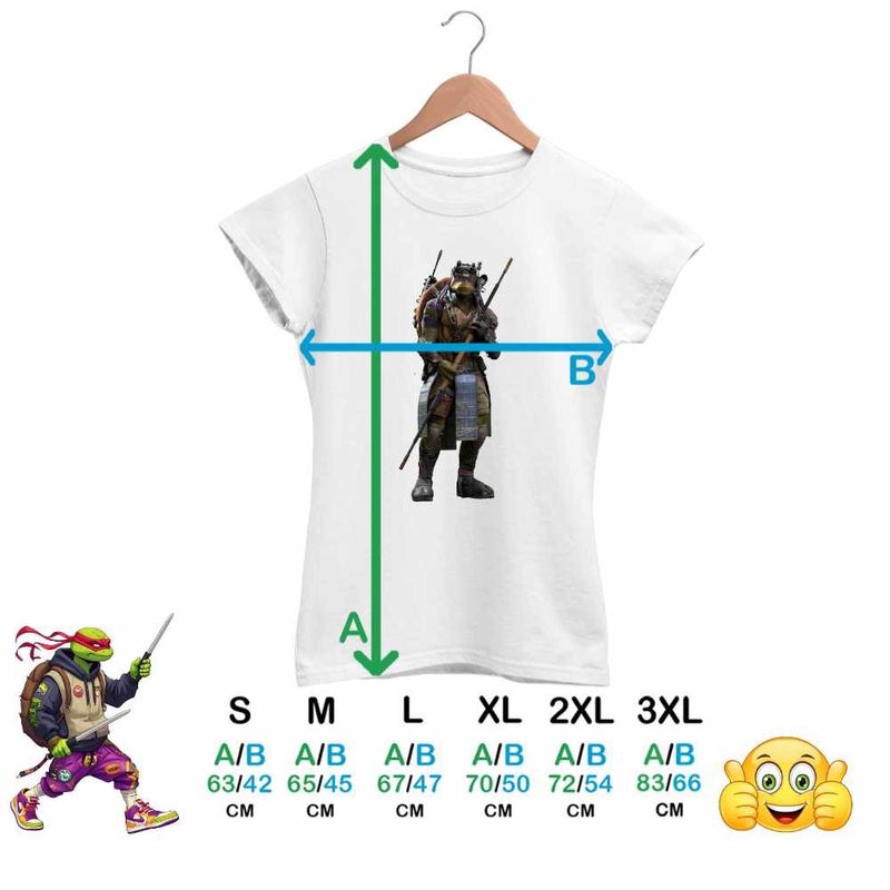 Fashion, accesorii si bijuterii - Femei - Imbracaminte femei - Tricouri si topuri femei - Tricou Femei Testoasele Ninja Donatello Ninjutsu Mutant, alb, marime 3XL - Infinity.ro