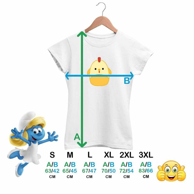 Fashion, accesorii si bijuterii - Femei - Imbracaminte femei - Tricouri si topuri femei - Tricou Femei Squishmallows Puisor Ferma, alb, marime S - Infinity.ro