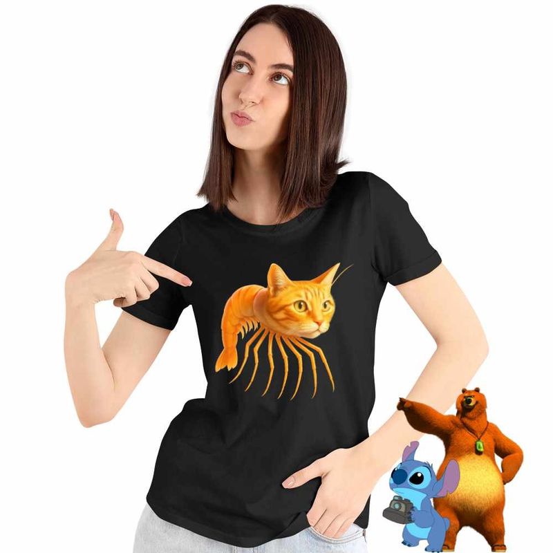 Fashion, accesorii si bijuterii - Femei - Imbracaminte femei - Tricouri si topuri femei - Tricou Femei Trippi Troppi Italian Meme Italian Meme Brainrot Brain Rot, negru, marime XL - Infinity.ro