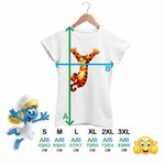 Fashion, accesorii si bijuterii - Femei - Imbracaminte femei - Tricouri si topuri femei - Tricou Femei Tigrul Tigger Ursuletul Winnie the Pooh Puh, alb, marime XL - Infinity.ro