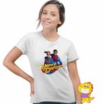 Fashion, accesorii si bijuterii - Femei - Imbracaminte femei - Tricouri si topuri femei - Tricou Femei Henry Danger Super Puteri, alb, marime L - Infinity.ro
