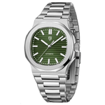 Fashion, accesorii si bijuterii - Barbati - Bijuterii barbati - Ceasuri barbati - Ceas Automatic PAGANI DESIGN PD-1728 Green, Seagull ST16, Safir AR, 100M, 40mm - Infinity.ro