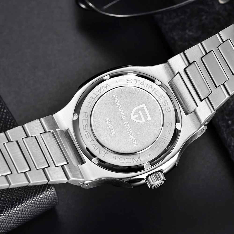 Fashion, accesorii si bijuterii - Barbati - Bijuterii barbati - Ceasuri barbati - Ceas Automatic PAGANI DESIGN PD-1728 Blue, Seagull ST16, Safir AR, 100M, 40mm - Infinity.ro