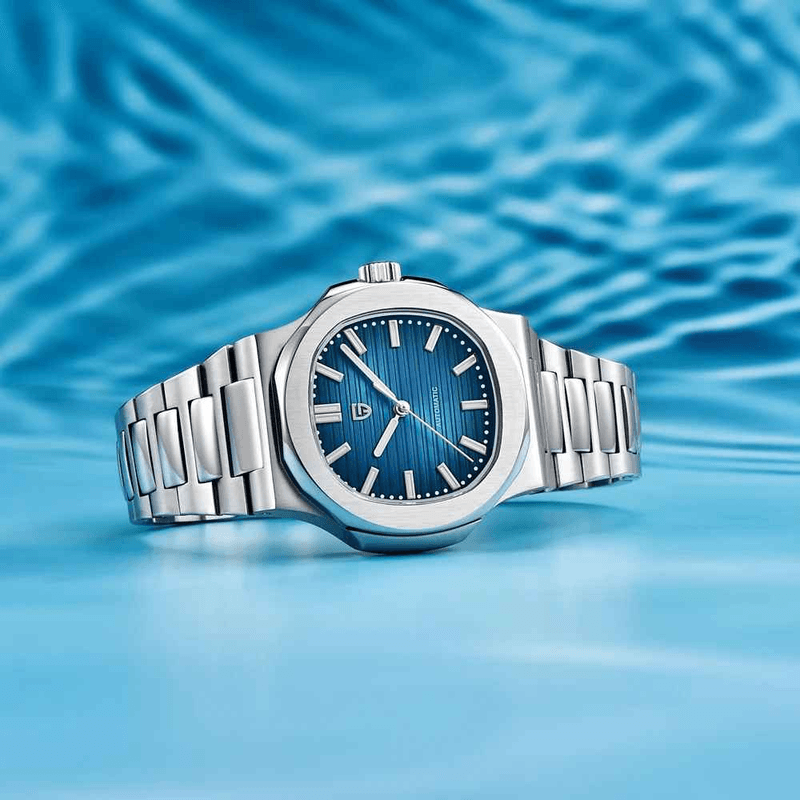Fashion, accesorii si bijuterii - Barbati - Bijuterii barbati - Ceasuri barbati - Ceas Automatic PAGANI DESIGN PD-1728 Blue, Seagull ST16, Safir AR, 100M, 40mm - Infinity.ro