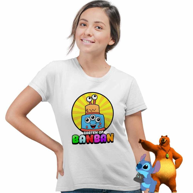 Fashion, accesorii si bijuterii - Femei - Imbracaminte femei - Tricouri si topuri femei - Tricou Femei Banban Charlie Cake Garten, alb, marime L - Infinity.ro