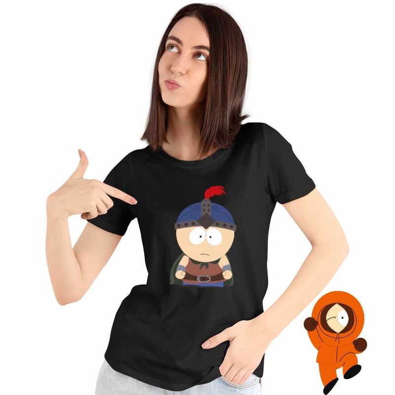 Fashion, accesorii si bijuterii - Femei - Imbracaminte femei - Tricouri si topuri femei - Tricou Femei South Park Ranger Stan Marshwalker, negru, marime XL - Infinity.ro