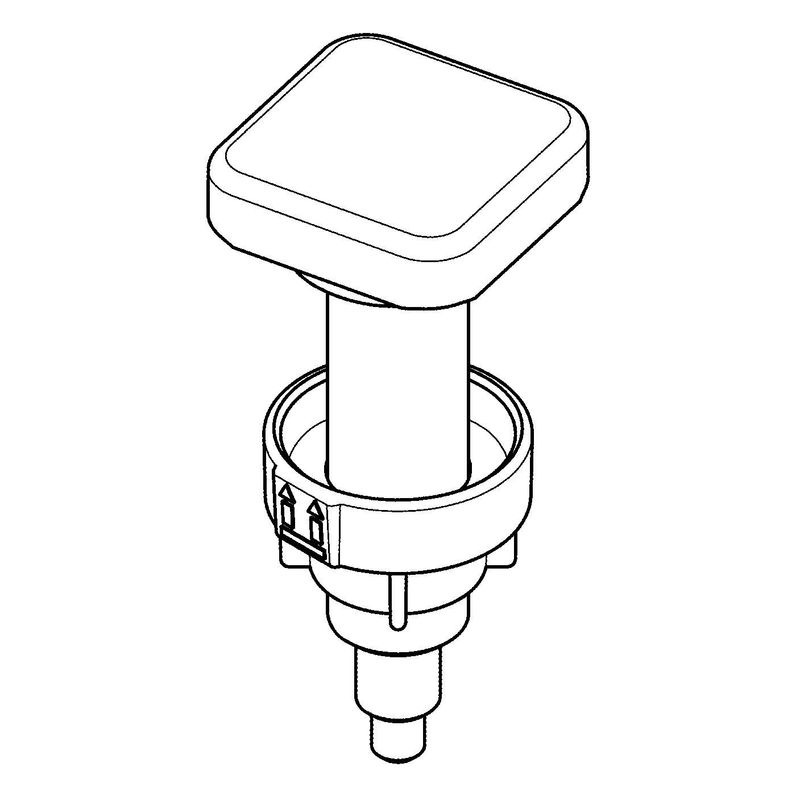 Casa si Gradina - Sanitare - Chiuveta bucatarie si accesorii - Accesorii chiuvete - Buton evacuare automata Grohe 42586SD0, pentru chiuvete bucatarie, compatibil K500 / K700, ABS, crom - Infinity.ro