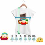Fashion, accesorii si bijuterii - Femei - Imbracaminte femei - Tricouri si topuri femei - Tricou Femei South Park Untold Stories, alb, marime S - Infinity.ro