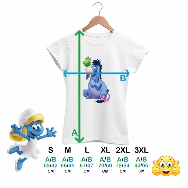 Fashion, accesorii si bijuterii - Femei - Imbracaminte femei - Tricouri si topuri femei - Tricou Femei Magarusul Eeyore Winnie the Pooh Puh, alb, marime 2XL - Infinity.ro
