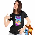 Fashion, accesorii si bijuterii - Femei - Imbracaminte femei - Tricouri si topuri femei - Tricou Femei Hamster Gretel Actiune Animatie, negru, marime XL - Infinity.ro