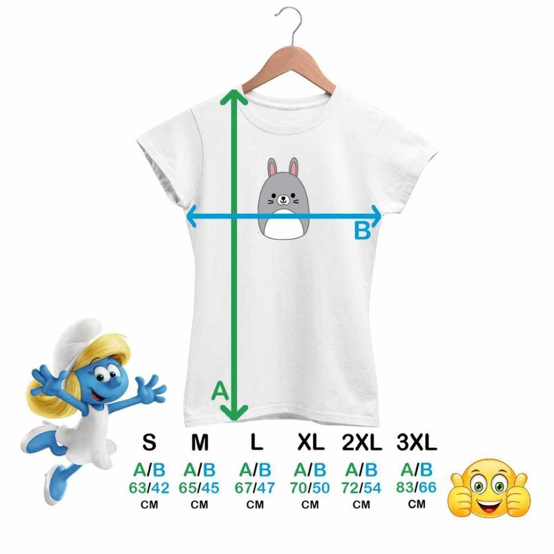 Fashion, accesorii si bijuterii - Femei - Imbracaminte femei - Tricouri si topuri femei - Tricou Femei Squishmallow Iepure, alb, marime 2XL - Infinity.ro