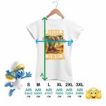 Fashion, accesorii si bijuterii - Femei - Imbracaminte femei - Tricouri si topuri femei - Tricou Femei Lirili Larila Brainrot, alb, marime M - Infinity.ro
