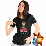 Fashion, accesorii si bijuterii - Femei - Imbracaminte femei - Tricouri si topuri femei - Tricou Femei StuGo Chip Tabara de Vara, negru, marime S - Infinity.ro