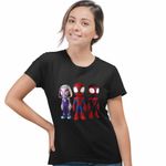 Fashion, accesorii si bijuterii - Femei - Imbracaminte femei - Tricouri si topuri femei - Tricou Femei Fantoma Paianjen Paienjenel Spin, negru, marime L - Infinity.ro