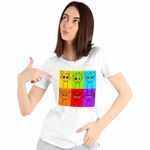 Fashion, accesorii si bijuterii - Femei - Imbracaminte femei - Tricouri si topuri femei - Tricou Femei Sprunki Dream Team, alb, marime M - Infinity.ro