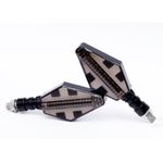 Auto si Moto - Moto - Accesorii moto si consumabile - Set 2 lampi Semnalizare Moto, model CROSS, cu 2 functii, pozitie si semnalizare, tensiune 12V - Infinity.ro