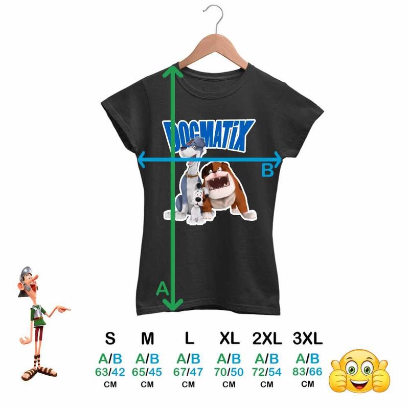 Fashion, accesorii si bijuterii - Femei - Imbracaminte femei - Tricouri si topuri femei - Tricou Femei Dogmatix Galia Aventuri Franta, negru, marime S - Infinity.ro