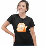 Fashion, accesorii si bijuterii - Femei - Imbracaminte femei - Tricouri si topuri femei - Tricou Femei South Park Calugar Budist Buddha, negru, marime 2XL - Infinity.ro