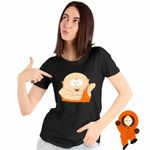 Fashion, accesorii si bijuterii - Femei - Imbracaminte femei - Tricouri si topuri femei - Tricou Femei South Park Calugar Budist Buddha, negru, marime 2XL - Infinity.ro