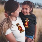 Fashion, accesorii si bijuterii - Femei - Imbracaminte femei - Tricouri si topuri femei - Tricou Femei Alvin Veverita Alvinnn Veveritele, negru, marime L - Infinity.ro