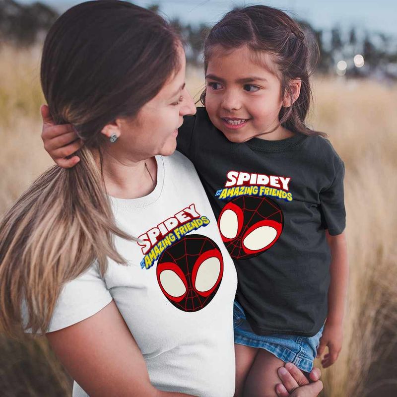 Fashion, accesorii si bijuterii - Femei - Imbracaminte femei - Tricouri si topuri femei - Tricou Femei Spin Paienjenelul Marvel, negru, marime M - Infinity.ro