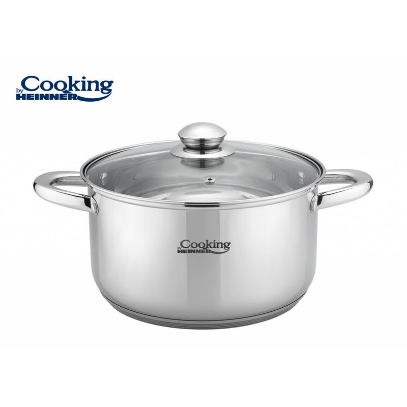 Casa si Gradina - Bucatarie si vesela - Vase pentru gatit - Oale si cratite - Set gatit din inox 8 piese, Victoria, Cooking by Heinner - Infinity.ro