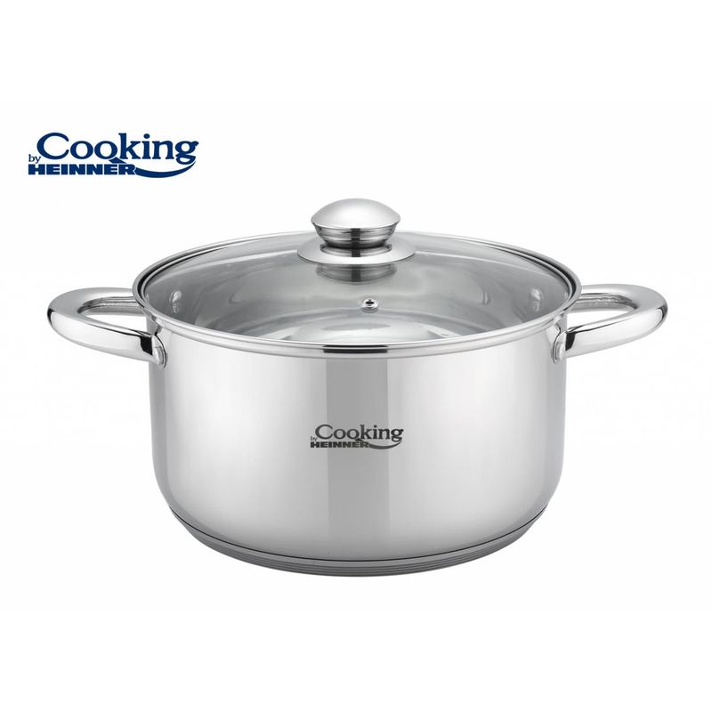 Casa si Gradina - Bucatarie si vesela - Vase pentru gatit - Oale si cratite - Set gatit din inox 8 piese, Victoria, Cooking by Heinner - Infinity.ro