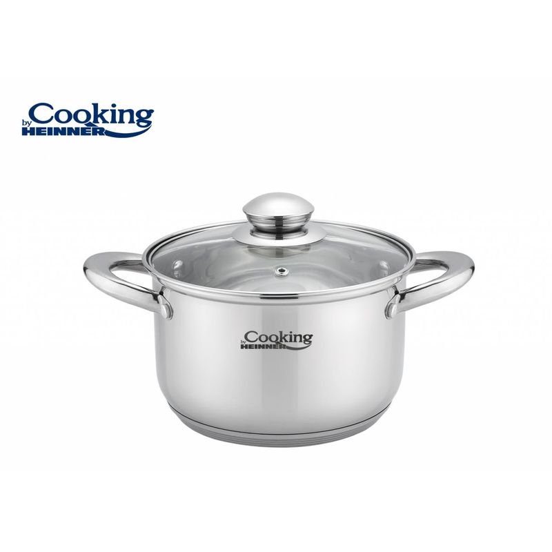 Casa si Gradina - Bucatarie si vesela - Vase pentru gatit - Oale si cratite - Set gatit din inox 8 piese, Victoria, Cooking by Heinner - Infinity.ro