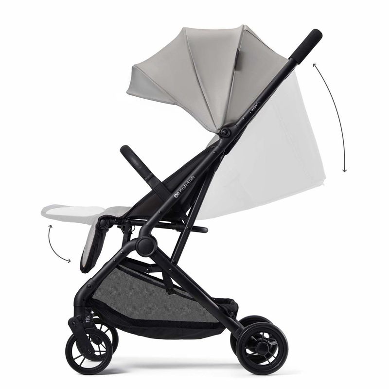 Jucarii, Copii si Bebe - Carucioare si articole de transport - Carucioare - Carucioare sport - Carucior sport Kinderkraft Indy3, Urban Grey - Infinity.ro