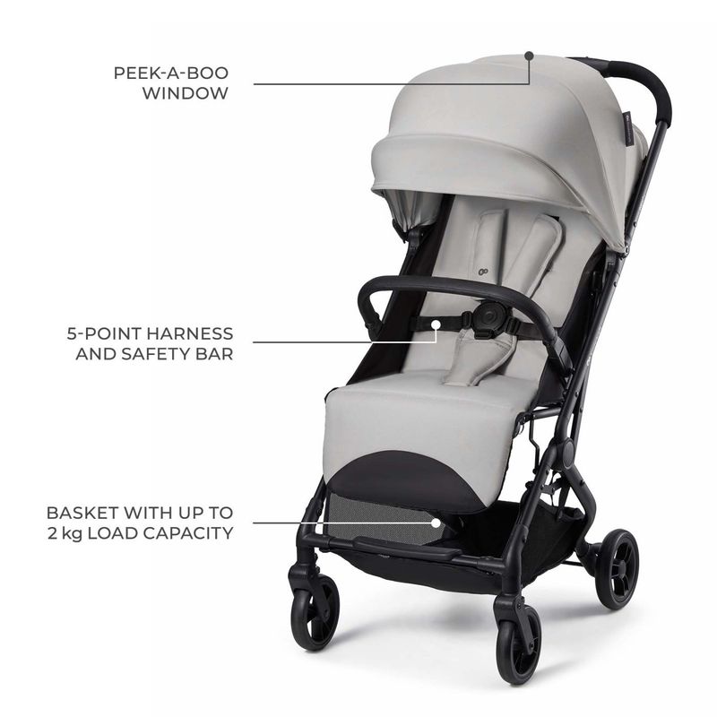 Jucarii, Copii si Bebe - Carucioare si articole de transport - Carucioare - Carucioare sport - Carucior sport Kinderkraft Indy3, Urban Grey - Infinity.ro