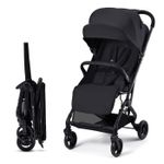 Jucarii, Copii si Bebe - Carucioare si articole de transport - Carucioare - Carucioare sport - Carucior sport Kinderkraft Indy3, Coal Black - Infinity.ro
