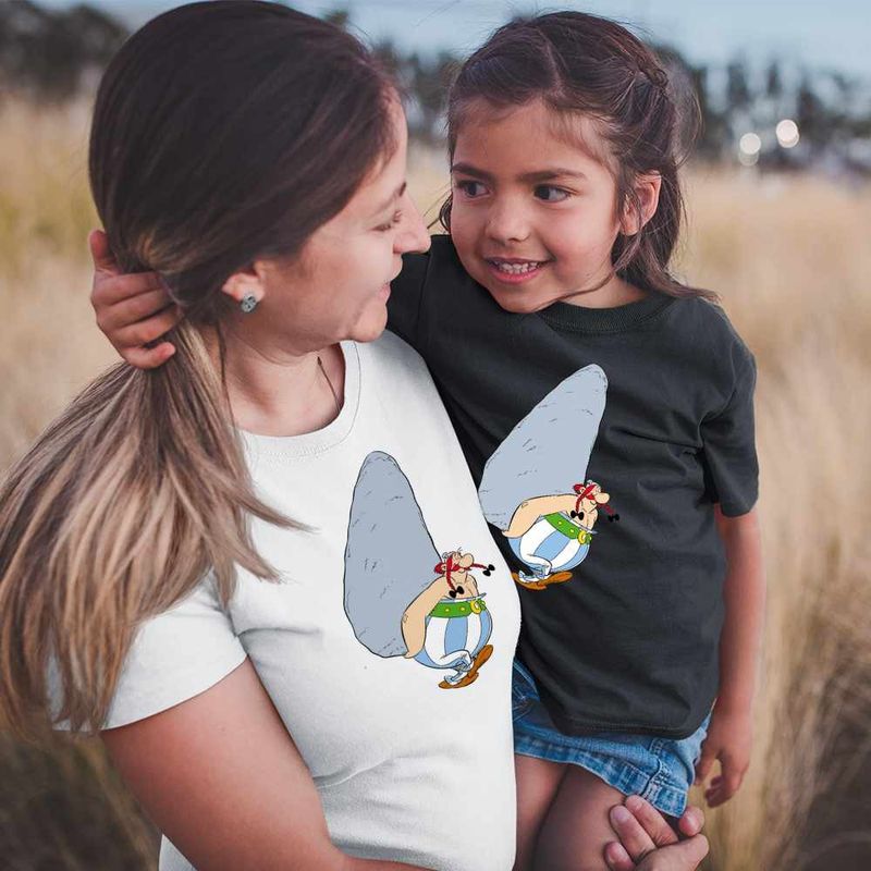 Fashion, accesorii si bijuterii - Femei - Imbracaminte femei - Tricouri si topuri femei - Tricou Femei Obelix Asterix Stanca Cleopatra, negru, marime L - Infinity.ro
